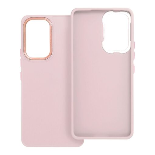 Samsung A53 umbris plastikust FRAME puudrroosa 3
