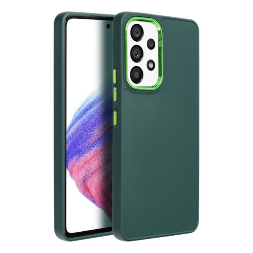 Samsung A53 umbris plastikust FRAME roheline 2