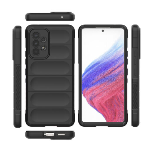 Samsung A53 umbris silikoonist Magic Shield must 1