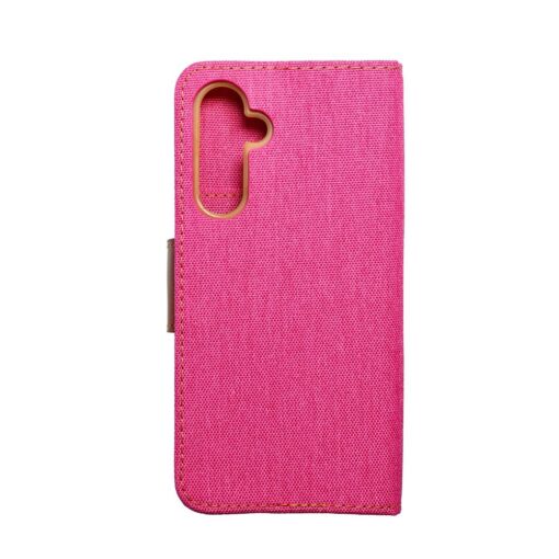 Samsung A54 kaaned kunstnahast CANVAS Book roosa 16