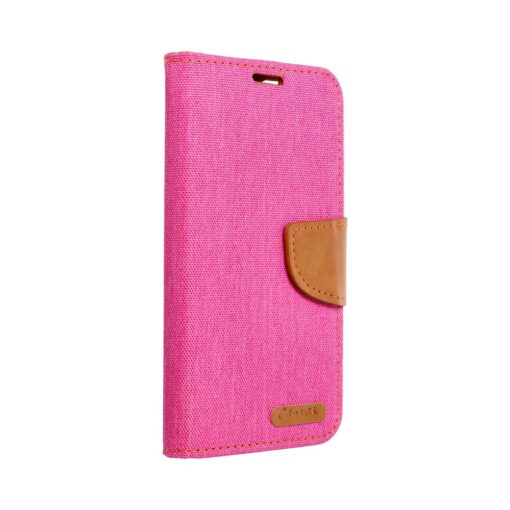 Samsung A54 kaaned kunstnahast CANVAS Book roosa