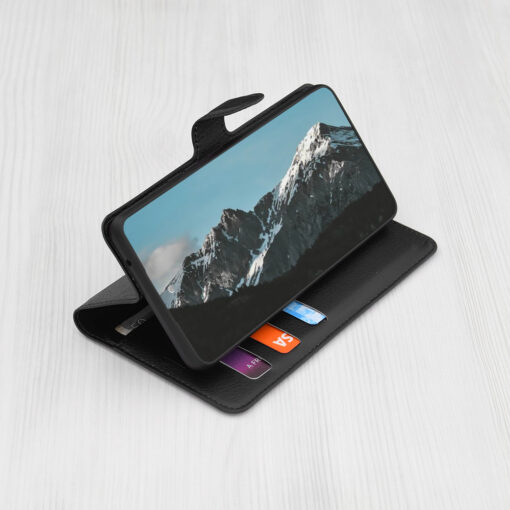 Samsung A54 kaaned kunstnahast Leather Folio must 1