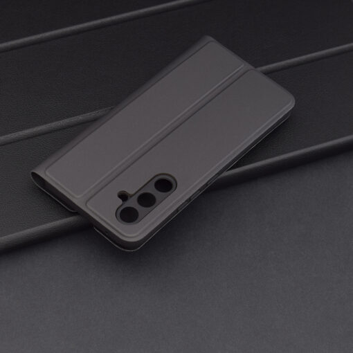 Samsung A54 kaaned kunstnahast Magskin Book must 3