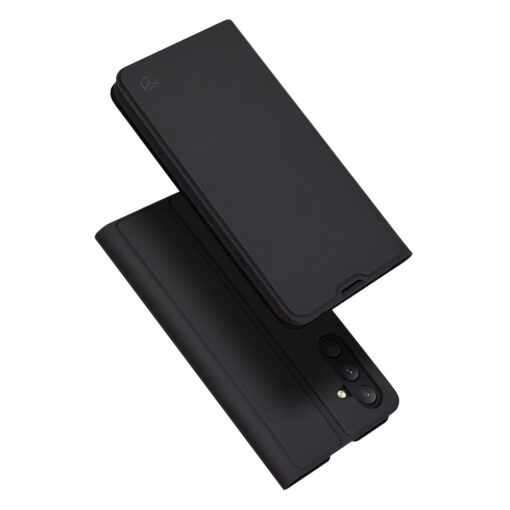 Samsung A54 kaaned kunstnahast Magskin Book must