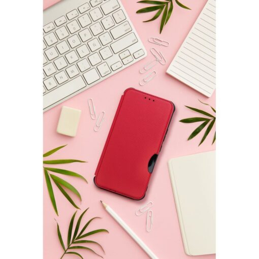 Samsung A54 kaaned kunstnahast RAZOR Book punane 5