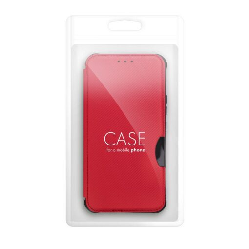 Samsung A54 kaaned kunstnahast RAZOR Book punane 6