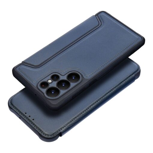 Samsung A54 kaaned kunstnahast RAZOR Book sinine 1