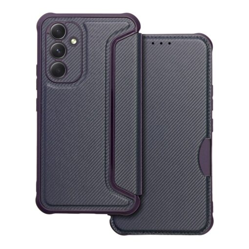 Samsung A54 kaaned kunstnahast RAZOR Book sinine