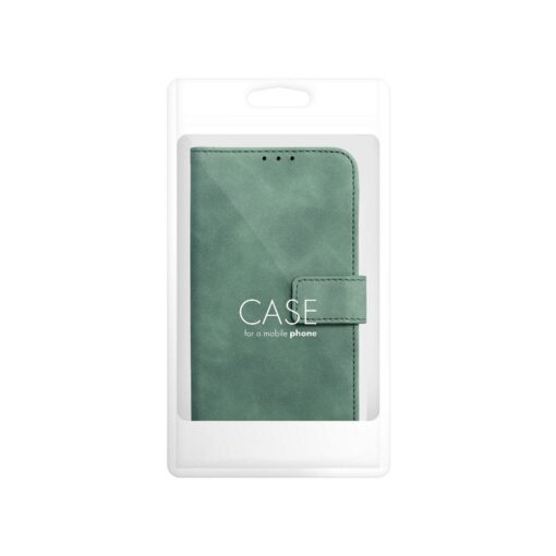 Samsung A54 kaaned kunstnahast TENDER Book roheline 9