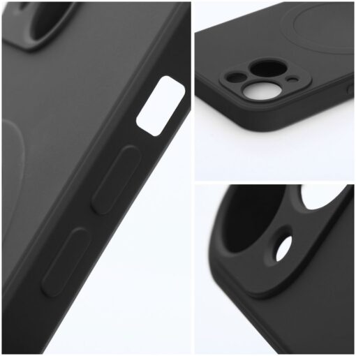 Samsung A54 umbris silikoonist MagSafe SILICONE MAG COVER must 7