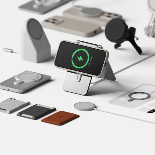 Samsung A54 umbris silikoonist MagSafe SoftFlex matcha 4