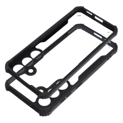 Samsung A54 umbris silikoonist ja plastikust ANTI DROP must 1