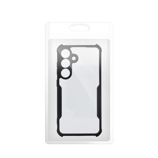 Samsung A54 umbris silikoonist ja plastikust ANTI DROP must 6