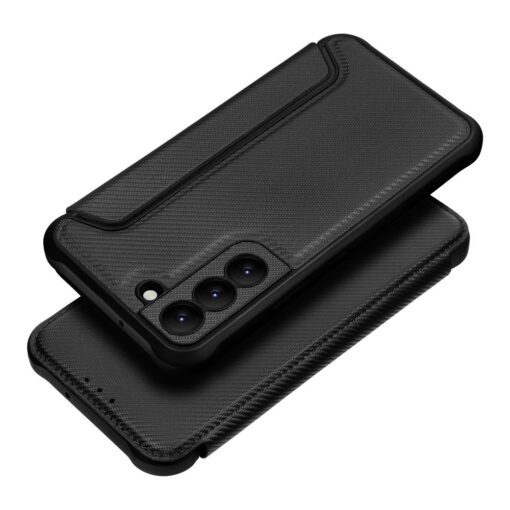 Samsung S22 kaaned kunstnahast RAZOR Book must 1