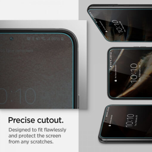 Samsung S22 kaitseklaas Spigen GLAS.tR ez Fit 2 tk 10