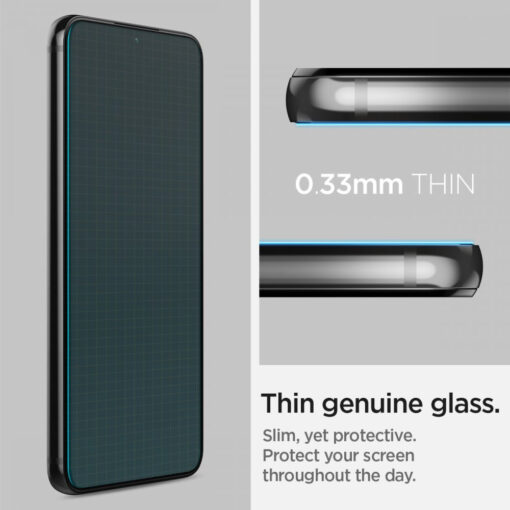 Samsung S22 kaitseklaas Spigen GLAS.tR ez Fit 2 tk 11