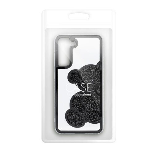 Samsung S22 umbris TEDDY plastikust taguse ja silikoonist servadega must 10