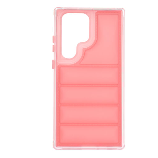 Samsung S23 Ultra umbris silikoonist Wave Shield punane 1