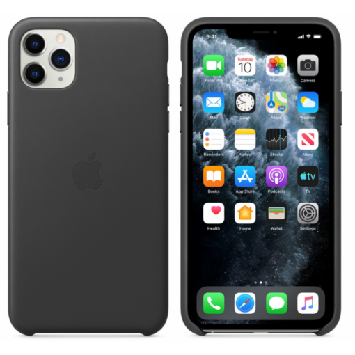 iPhone 11 PRO MAX umbris nahast Black MX0E2ZMA