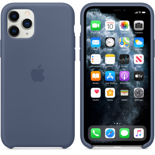 iPhone 11 PRO MAX umbris silikoonist Alaskan Blue MX032ZEA