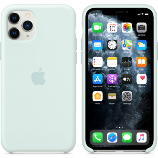 iPhone 11 PRO MAX umbris silikoonist Seafoam MY102ZEA