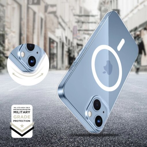 iPhone 13 14 umbris silikoonist FlexAir MagSafe labipaistev 3