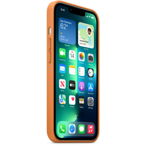 iPhone 13 PRO MAX umbris nahast MagSafe Golden Brown MM1L3ZMA 2