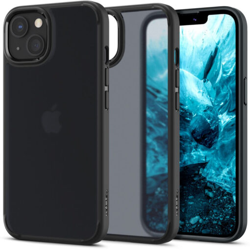 iPhone 13 Spigen Ultra Hybrid silikoonist umbris matt jaine must
