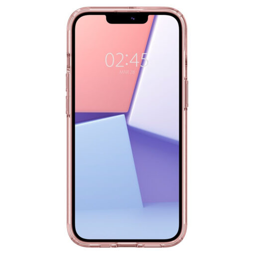 iPhone 13 Spigen Ultra Hybrid silikoonist umbris rooskristall 2
