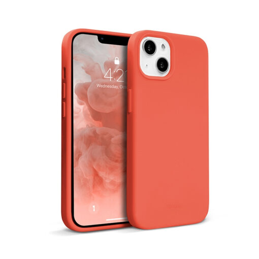 iPhone 13 umbris silikoonist Crong Color Cover korall 5