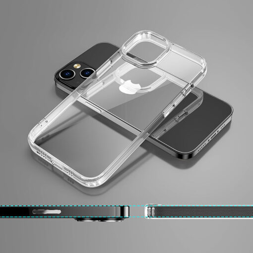 iPhone 13 umbris silikoonist Flexair Hybrid labipaistev 11