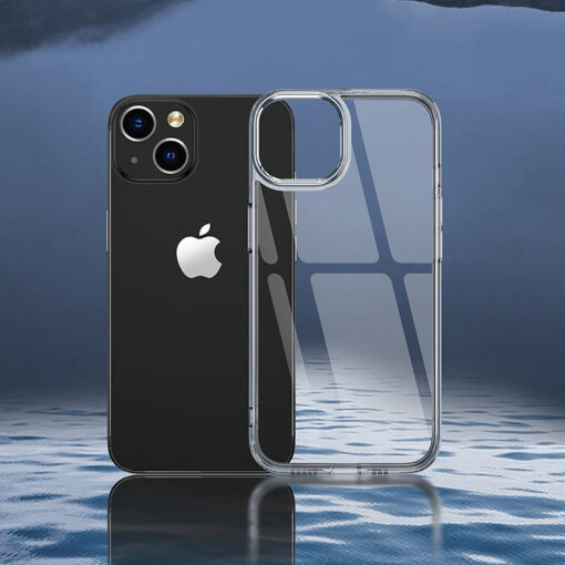 iPhone 13 umbris silikoonist Flexair Hybrid labipaistev 13