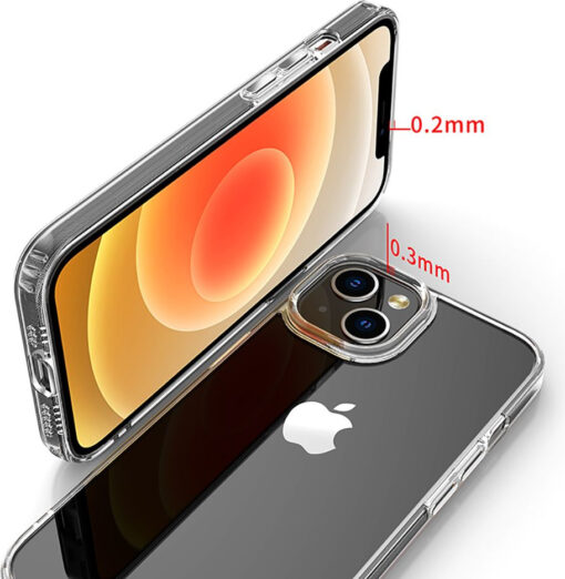 iPhone 13 umbris silikoonist Flexair Hybrid labipaistev 3