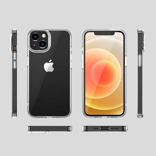 iPhone 13 umbris silikoonist Flexair Hybrid labipaistev 5
