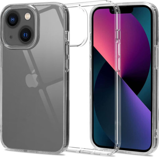iPhone 13 umbris silikoonist Flexair Hybrid labipaistev