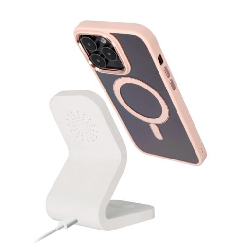 iPhone 13 umbris silikoonist MagSafe COLOR EDGE MAG COVER roosa 3