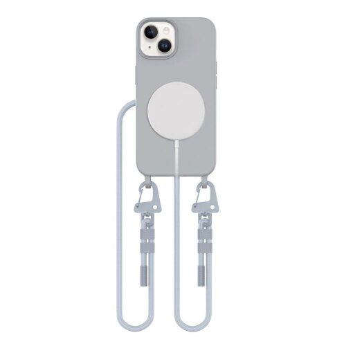 iPhone 13 umbris silikoonist Magnecklace MagSafe kriithall