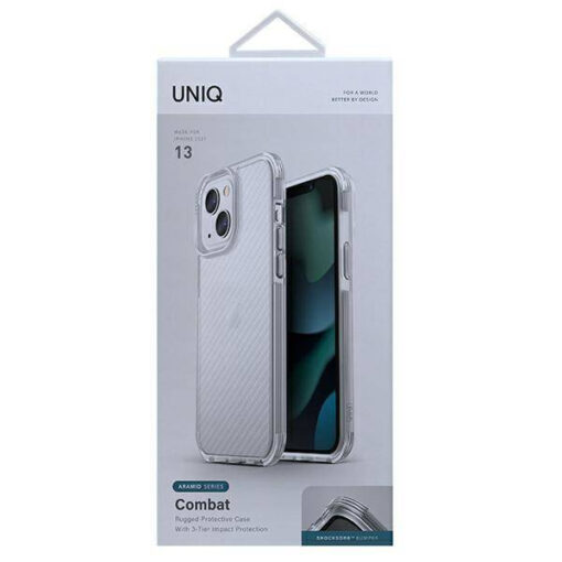 iPhone 13 umbris silikoonist UNIQ Combat aramiid jaine 4