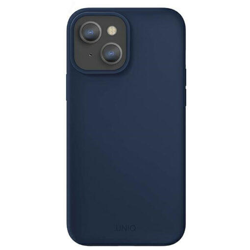 iPhone 13 umbris silikoonist UNIQ Lino meresinine 1