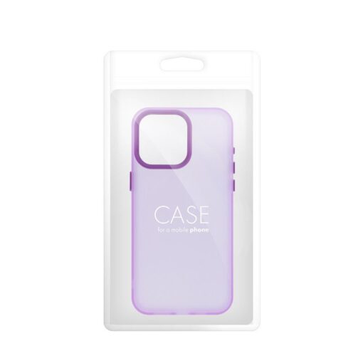 iPhone 13 umbris silikoonist ja plastikust SAPPY lilla 4