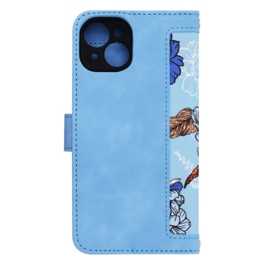 iPhone 14 kaaned kunstnahast FlipCraft erk sinine 2