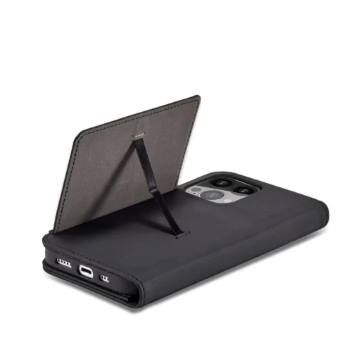 iPhone 14 kaaned kunstnahast Magnet Card Case must 5