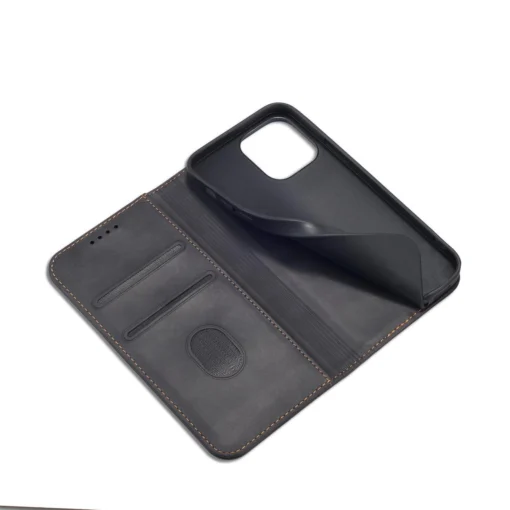 iPhone 14 kaaned kunstnahast Magnet Fancy Case must 13