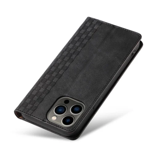 iPhone 14 kaaned kunstnahast Magnet Strap Case must 10