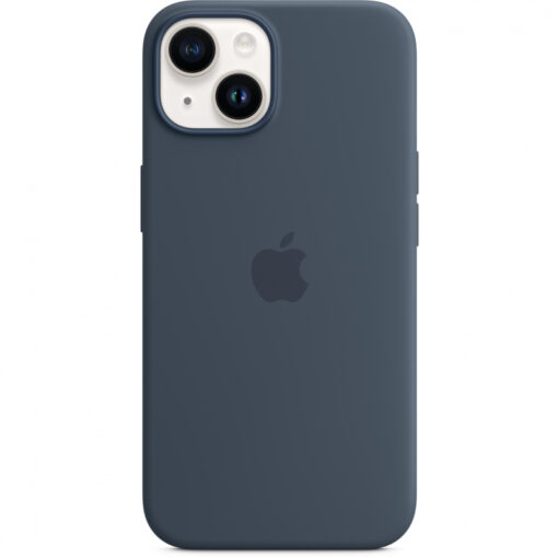iPhone 14 umbris silikoonist MagSafe Storm Blue MPRV3ZMA 1