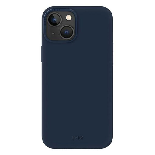 iPhone 14 umbris silikoonist UNIQ Lino meresinine 1