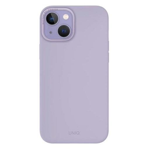 iPhone 14 umbris silikoonist UNIQ Lino sirelililla 1