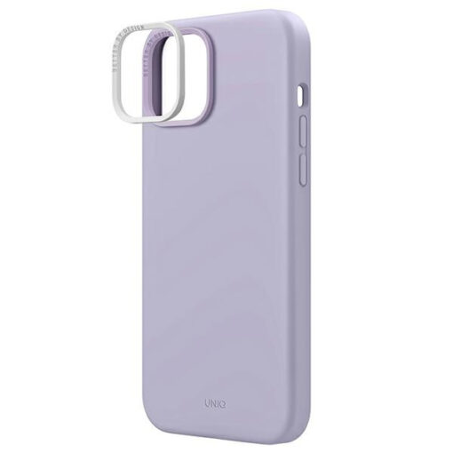 iPhone 14 umbris silikoonist UNIQ Lino sirelililla 2