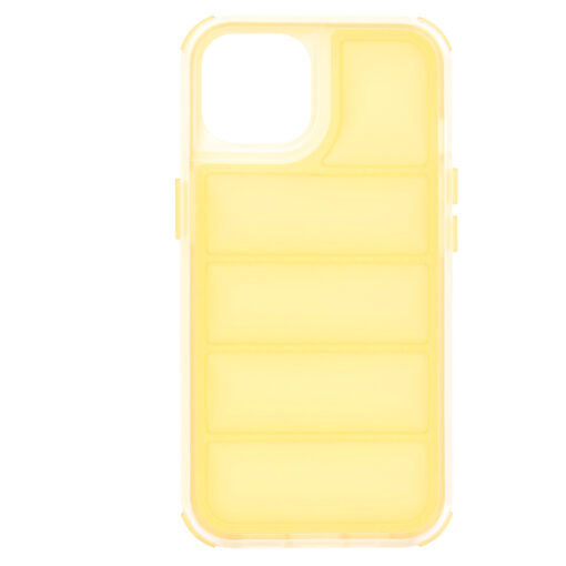 iPhone 14 umbris silikoonist Wave Shield kollane 1