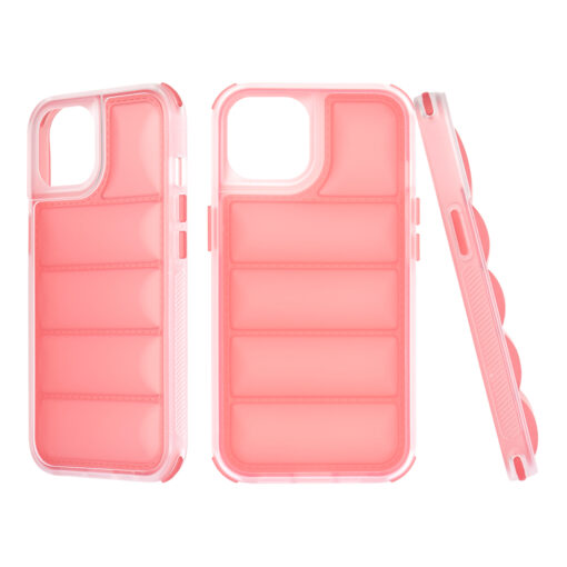 iPhone 14 umbris silikoonist Wave Shield punane 3